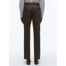 Fursac - Chinos De Gabardina De Algodón - Chocolate - Hombre