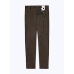 Fursac - Chino En Gabardine De Coton - Chocolat - Homme