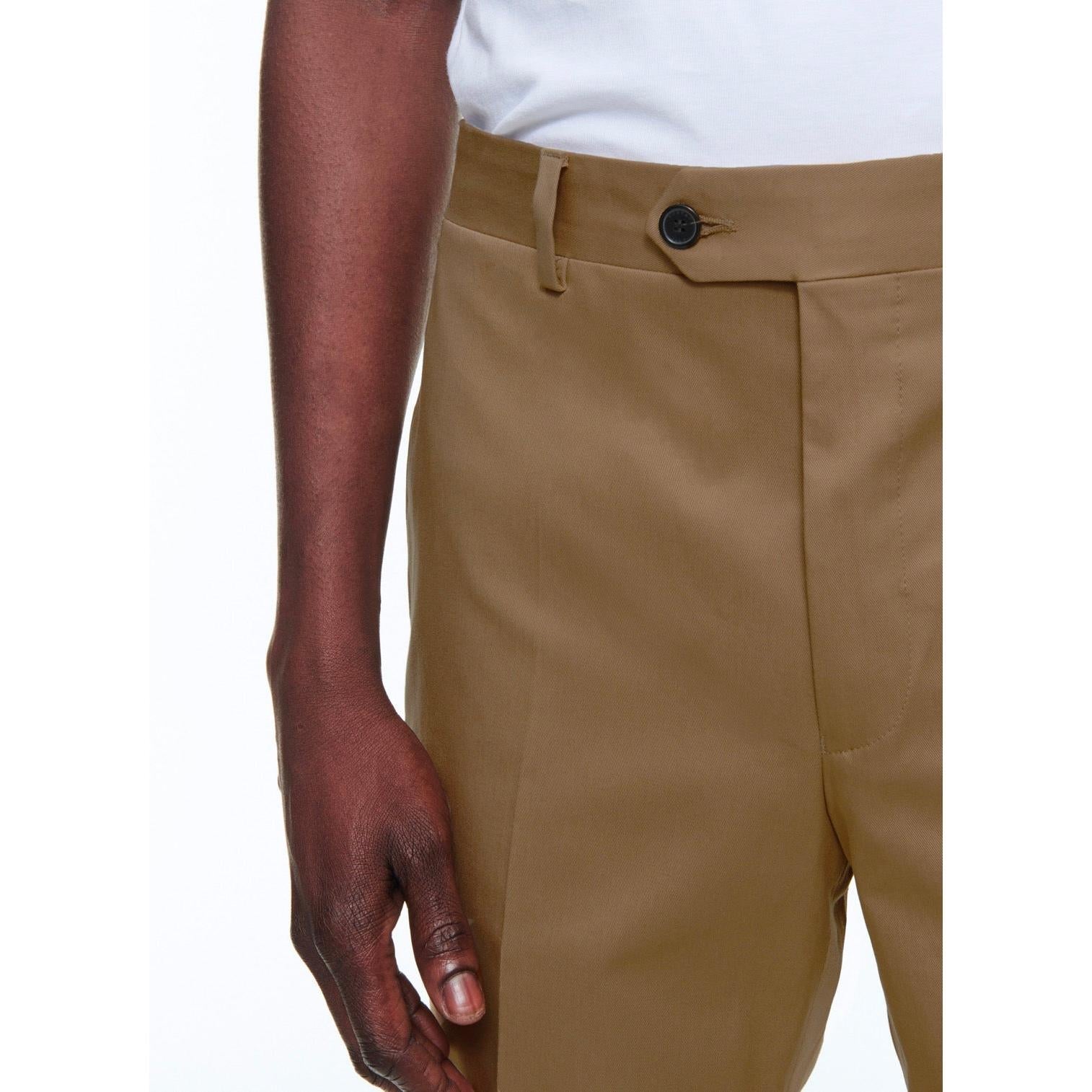 Pantalón chino Serge de algodón - Linden