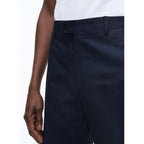 Fursac - Chino En Gabardine De Coton Bleu Marine - Bleu Marine