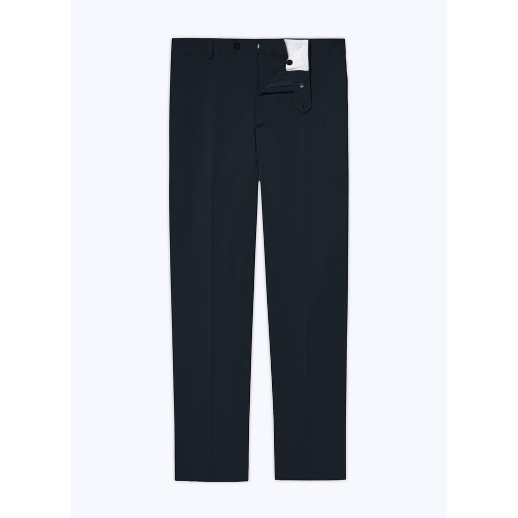 Fursac - Chino En Gabardine De Coton Bleu Marine - Bleu Marine