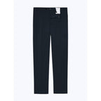 Fursac - Chino En Gabardine De Coton Bleu Marine - Bleu Marine