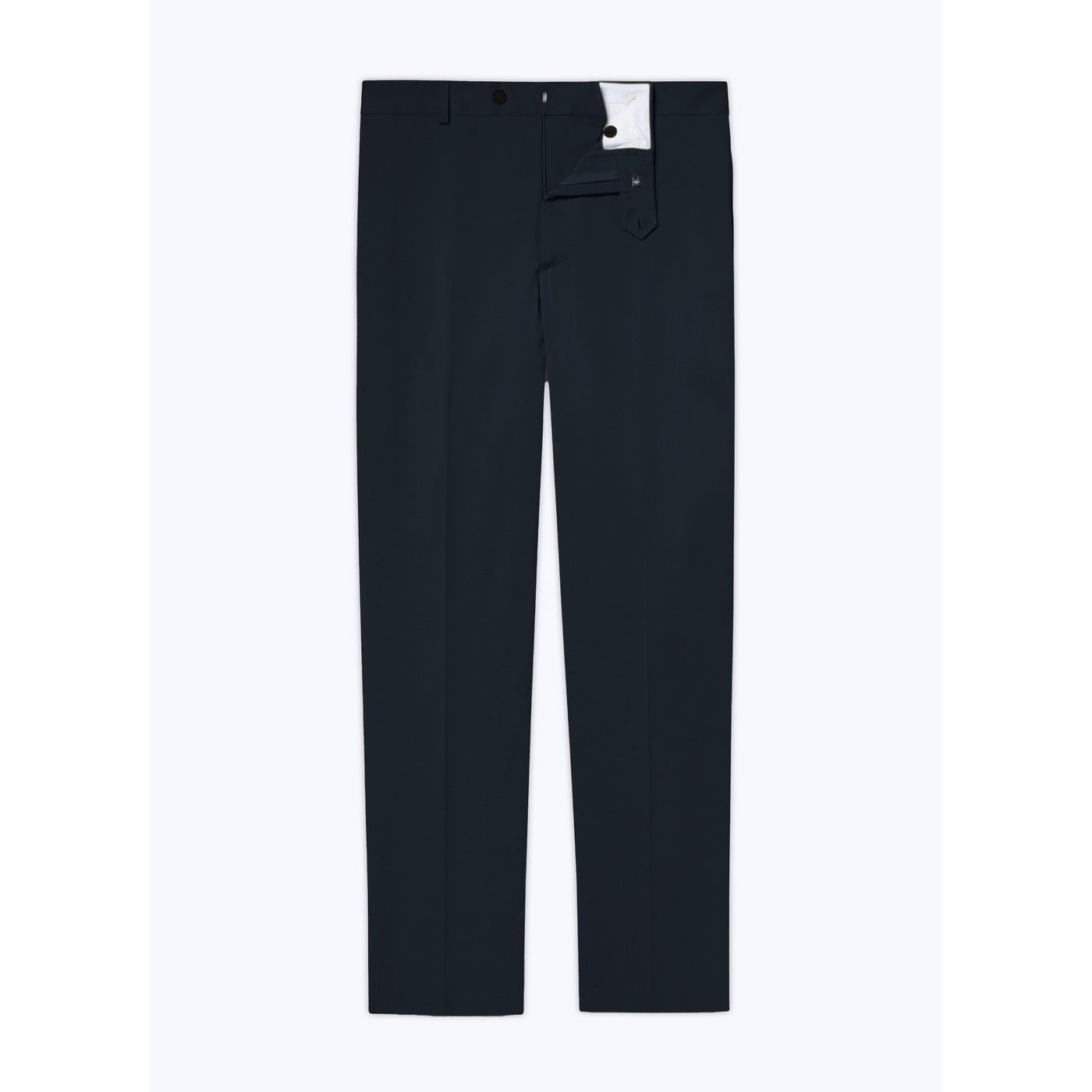 Fursac - Chino En Gabardine De Coton Bleu Marine - Bleu Marine