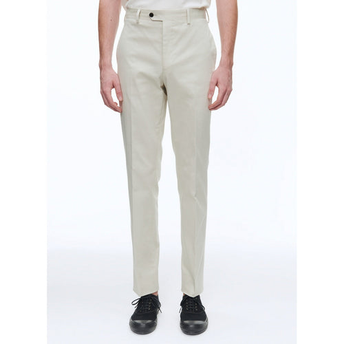 Pantalón chino de gabardina Chalk - Natural