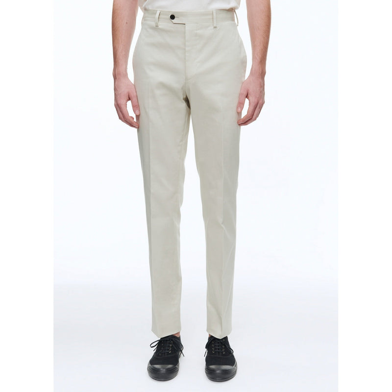 Pantalón chino de gabardina Chalk - Natural
