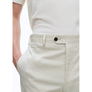 Pantalón chino de gabardina Chalk - Natural