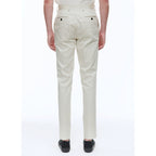 Gabardine-Chino In Kreide - Natur