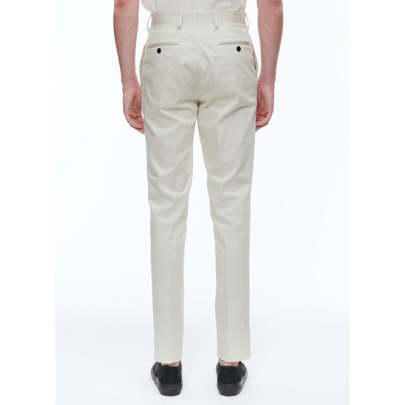 Chino Gabardine Craie - Naturel