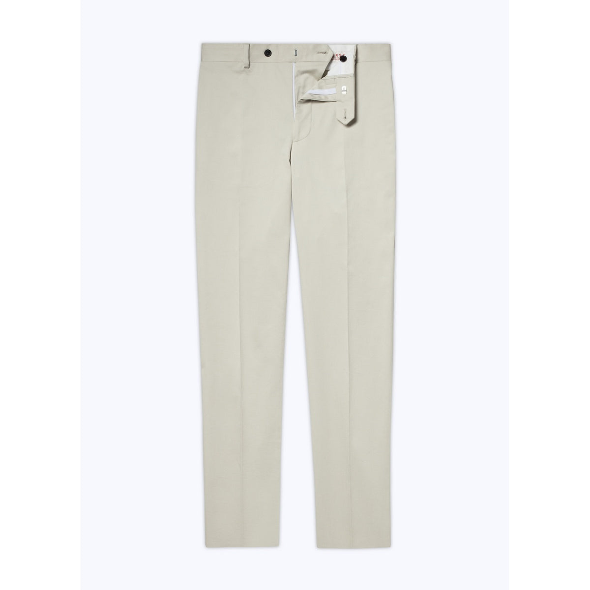 Gabardine-Chino In Kreide - Natur