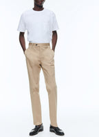 Chino En Gabardine - Ficelle