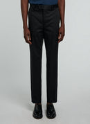 Pantalon Chino En Gabardine De Coton - Marine - Homme