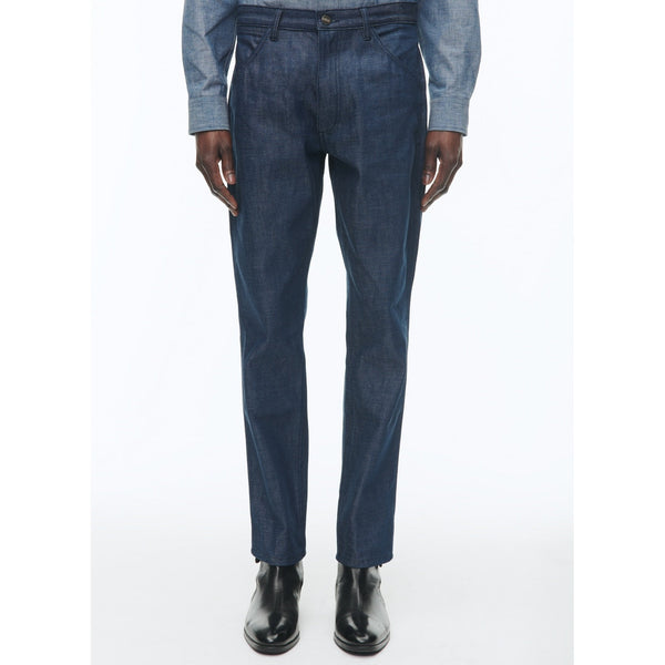 Pantalón 5 Bolsillos De Algodón Orgánico - Azul Denim