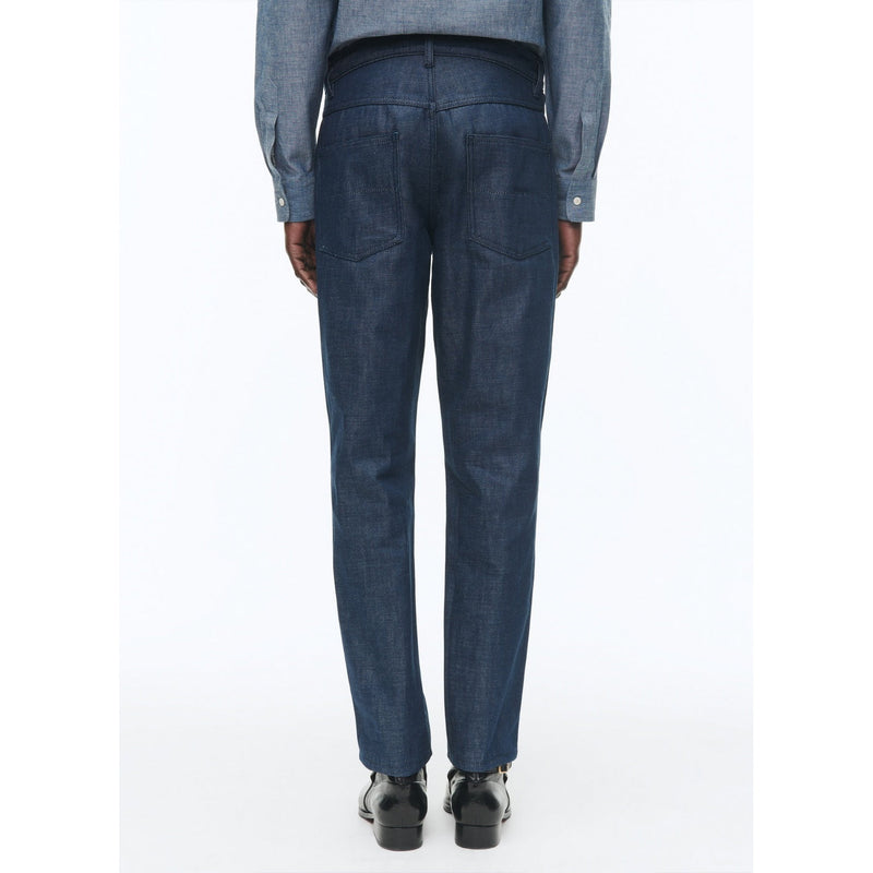 Pantalon 5 Poches En Coton Biologique - Bleu Denim