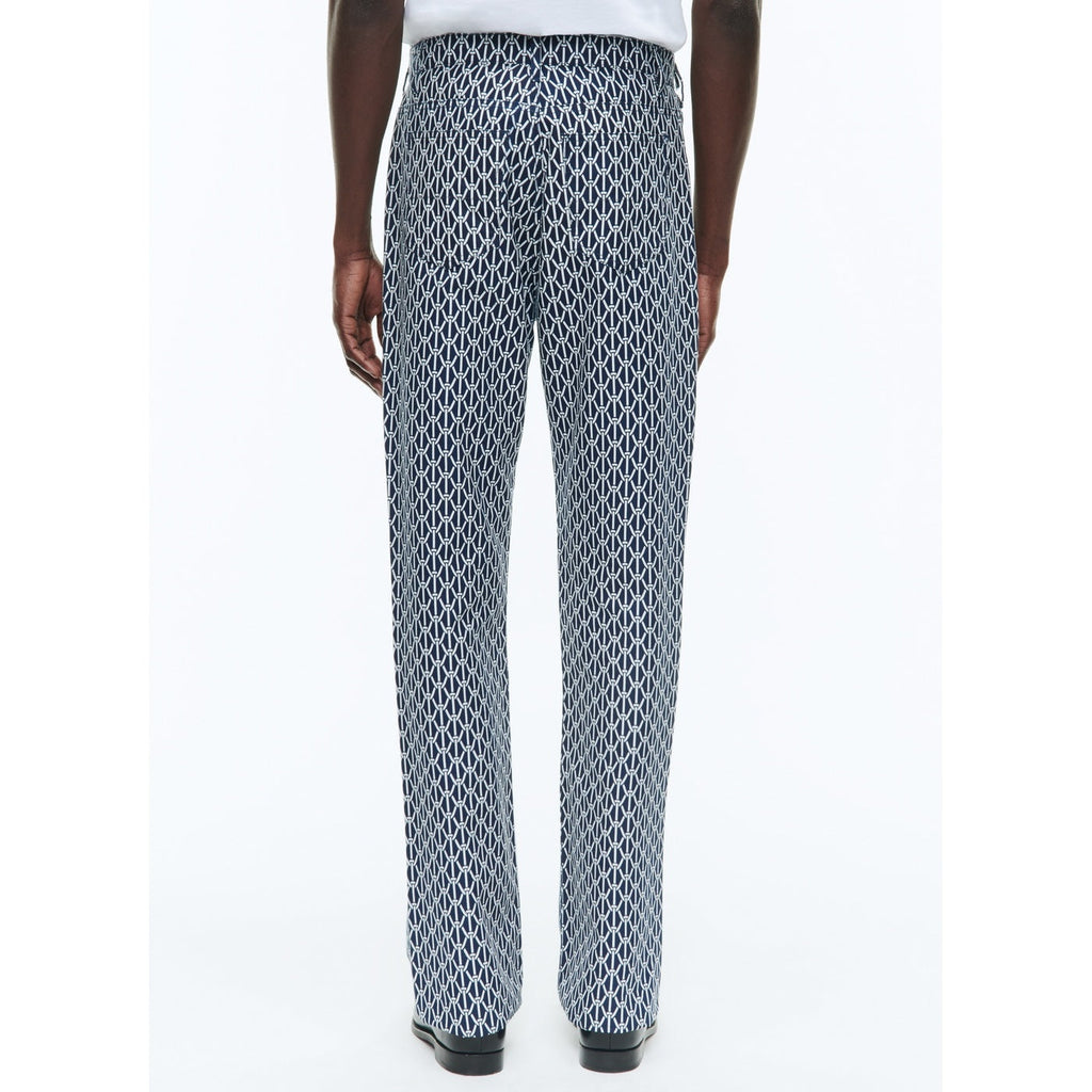 Pantalón vaquero de algodón con 5 bolsillos - Azul