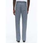 Pantalón vaquero de algodón con 5 bolsillos - Azul