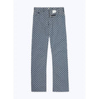 Pantalón vaquero de algodón con 5 bolsillos - Azul