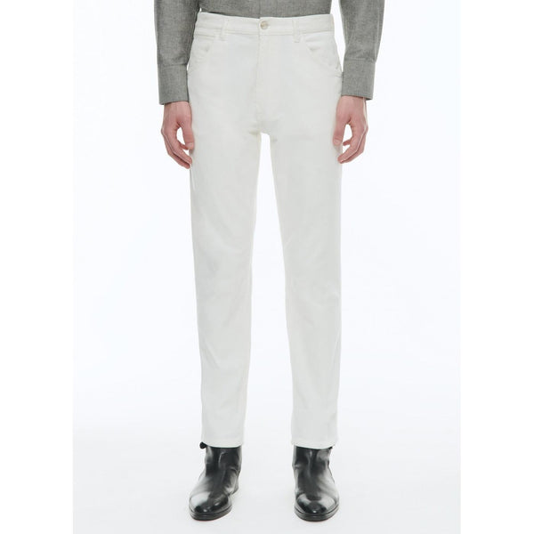 Corduroy Trousers - White