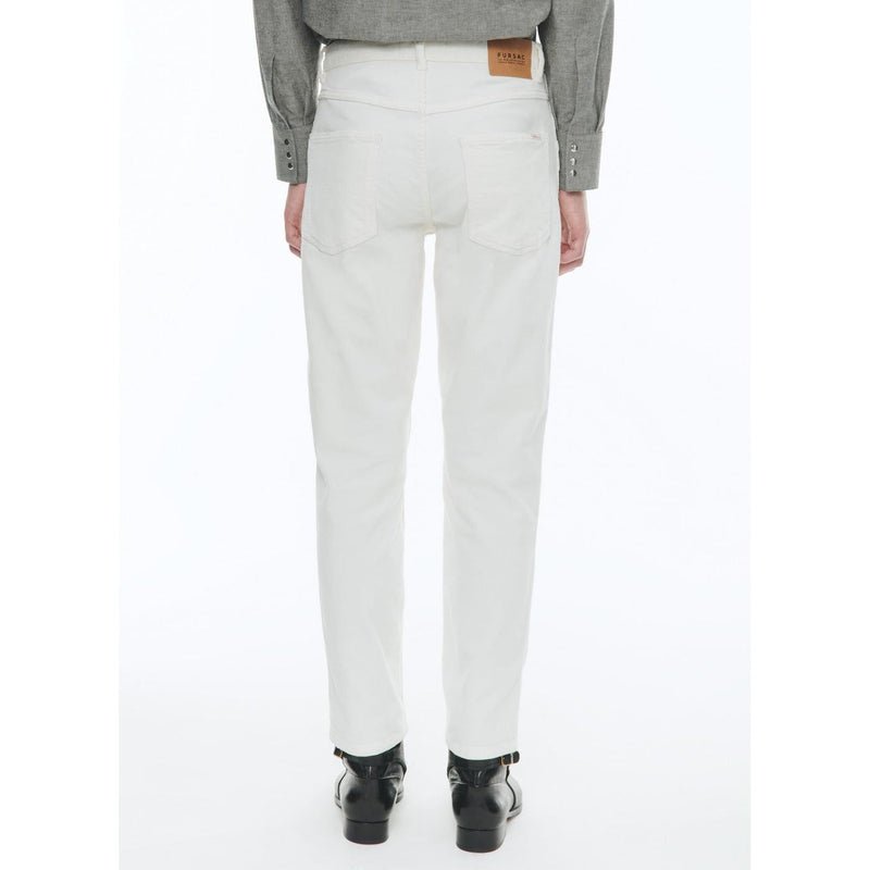 Pantalón de pana - Blanco