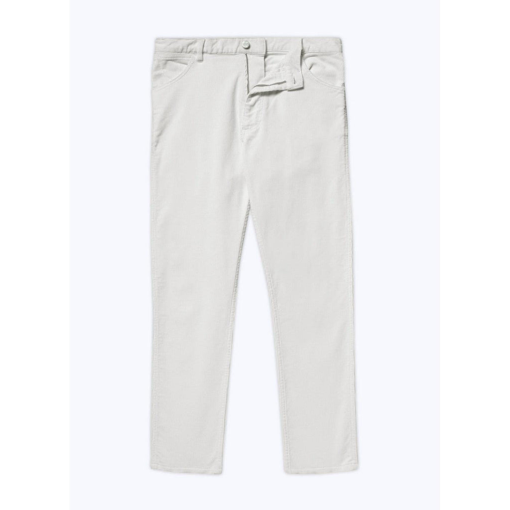 Corduroy Trousers - White