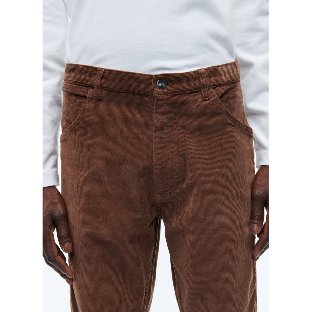 Brown Corduroy Trousers - Brown