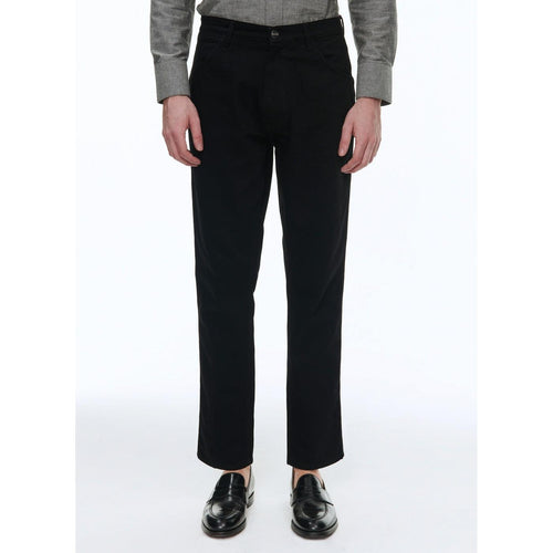 Pantalon En Velours Côtelé - Noir