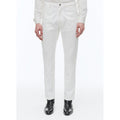 Fursac - Pantalon 5 Poches En Serge De Coton - Blanc