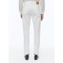 Pantalon 5 Poches En Serge De Coton - Blanc