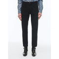 5-Pocket Trousers In Black Cotton Serge - Black