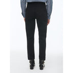5-Pocket Trousers In Black Cotton Serge - Black