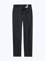 Fursac - Pantalon De Costume En Toile De Laine - Anthracite - Homme
