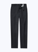 Fursac - Pantalon De Costume En Toile De Laine - Anthracite - Homme
