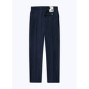 Navy Plain Serge Suit Pants - Carbon
