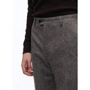 Fursac - Pantalón De Lana Cardada De Espiga - Taupe
