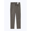 Fursac - Pantalón De Lana Cardada De Espiga - Taupe