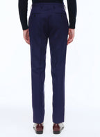 Pantalon De Costume En Serge Unie I-Travel - Carbone