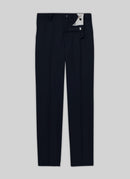 Fursac - Pantalon Costume Toile Unie - Marine - Homme