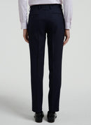 Fursac - Blue Wool Crepe Pants