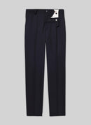 Fursac - Blue Wool Crepe Pants