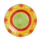 Propriano - 6 Assiettes À Dessert - Verre Opale Extra Résistant - Orange - 19Cm - Luminarc