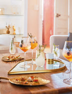 Ultime Bord Or - 4 Verres À Pied - 38Cl - Cristal D'Arques