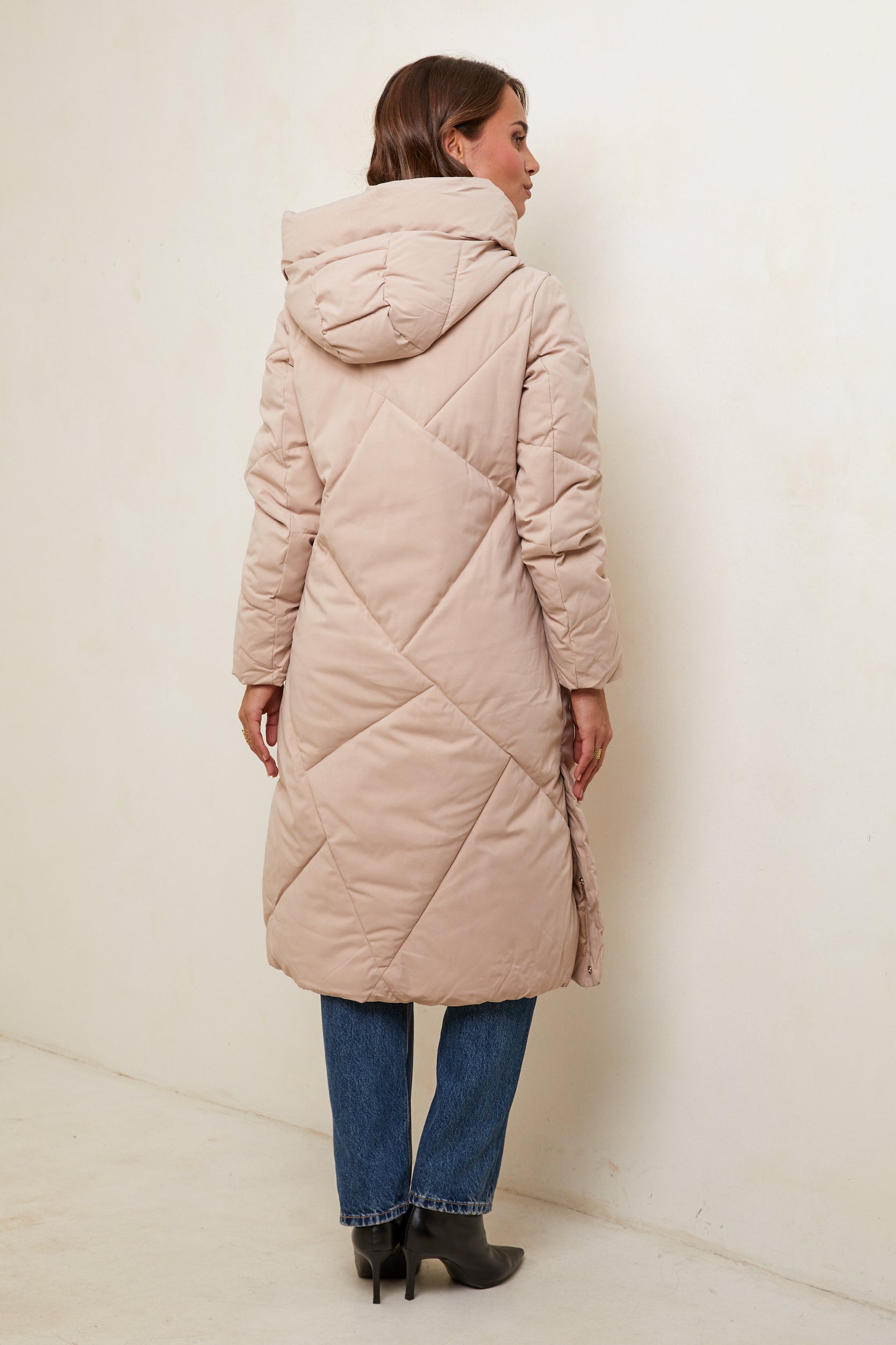 Chaqueta de plumas - Beige