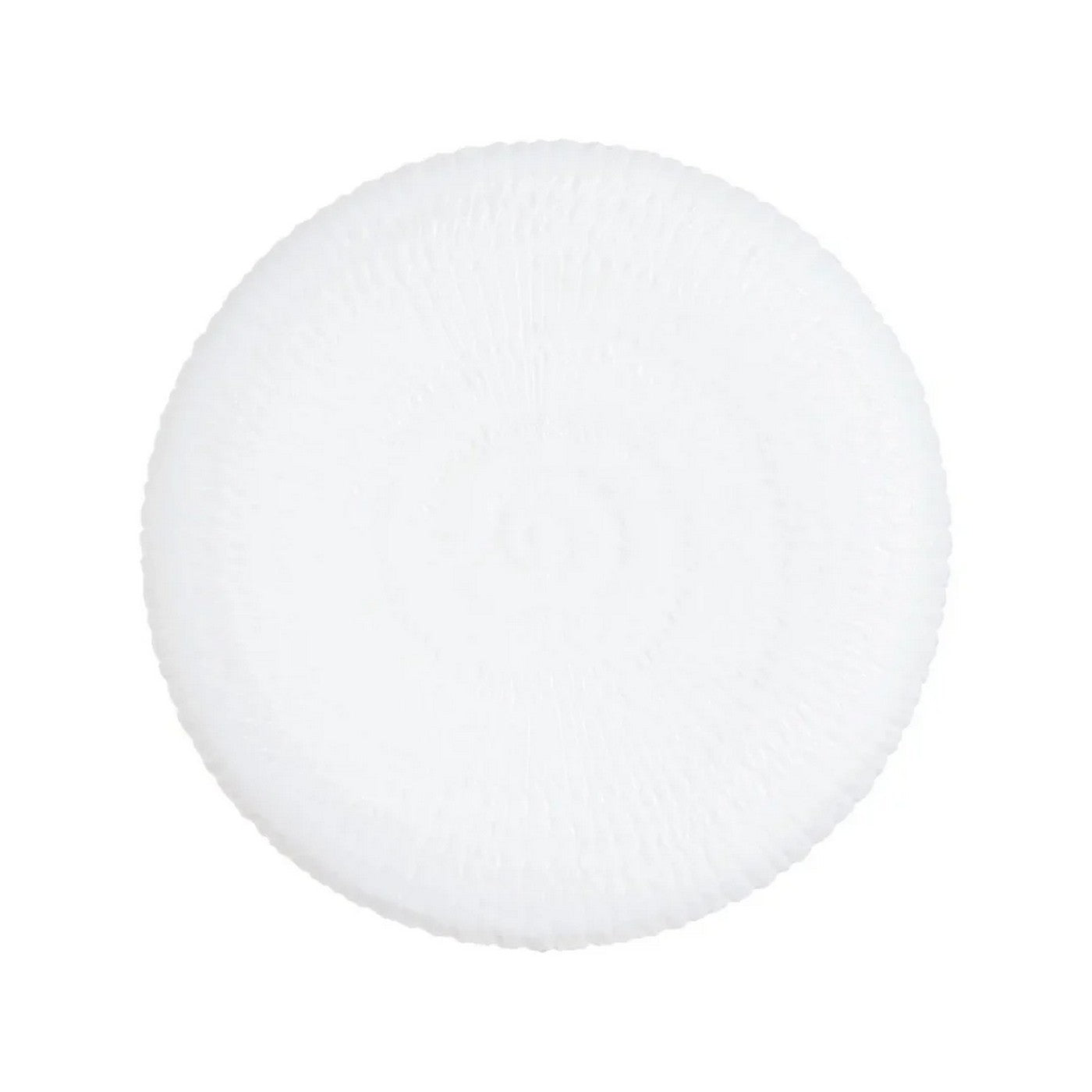 Ammonite - 6 Dinner Plates - Extra-Resistant Opal Glass - White - 26cm - Luminarc