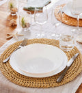 Ammonite - 6 Soup Plates - Extra-Resistant Opal Glass - White - 21 cm - Luminarc