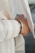 Pulsera Cirrus - Azul Marino Moteado Azul Blanco Y Rojo