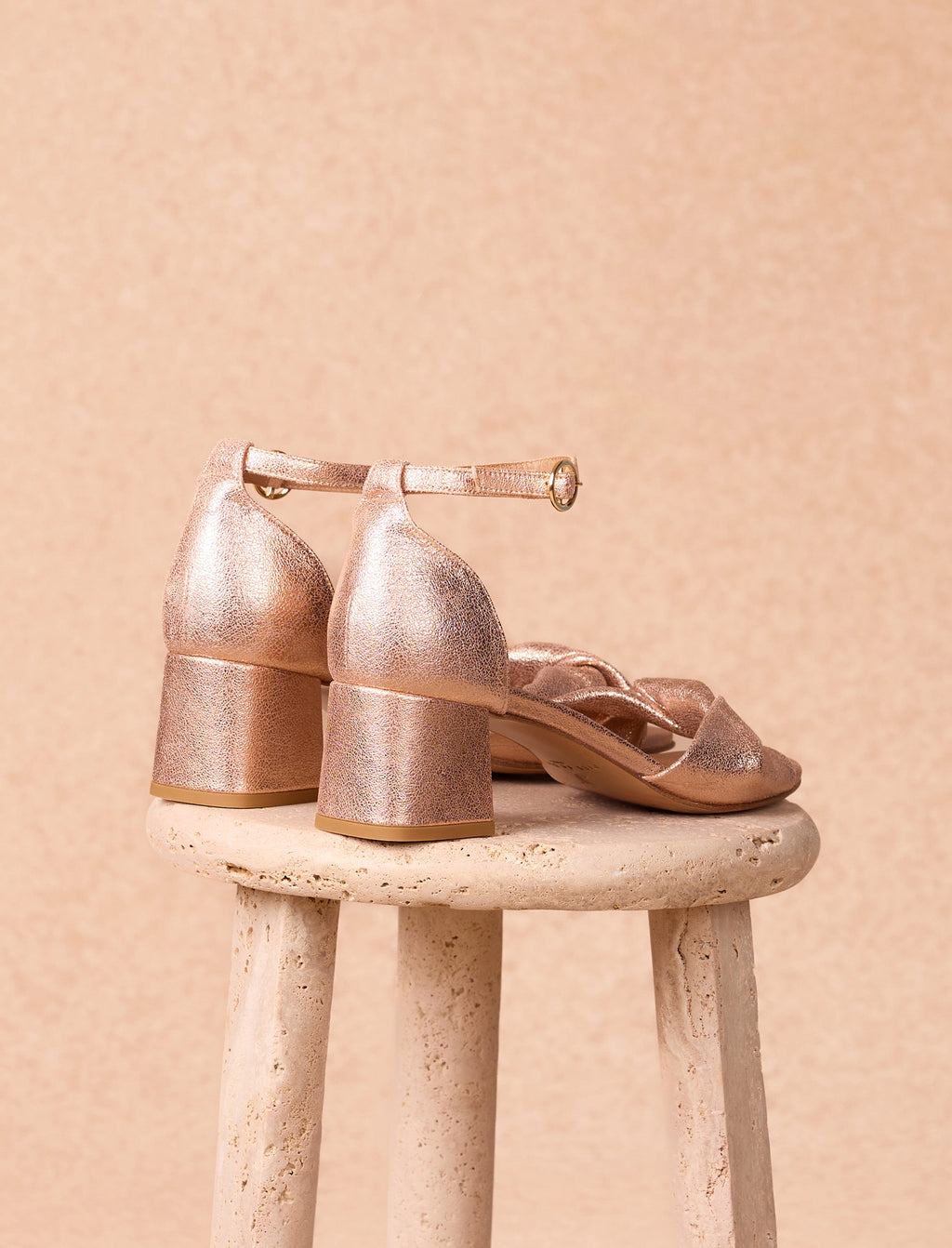 Maé Heeled Sandals - Blush - Women