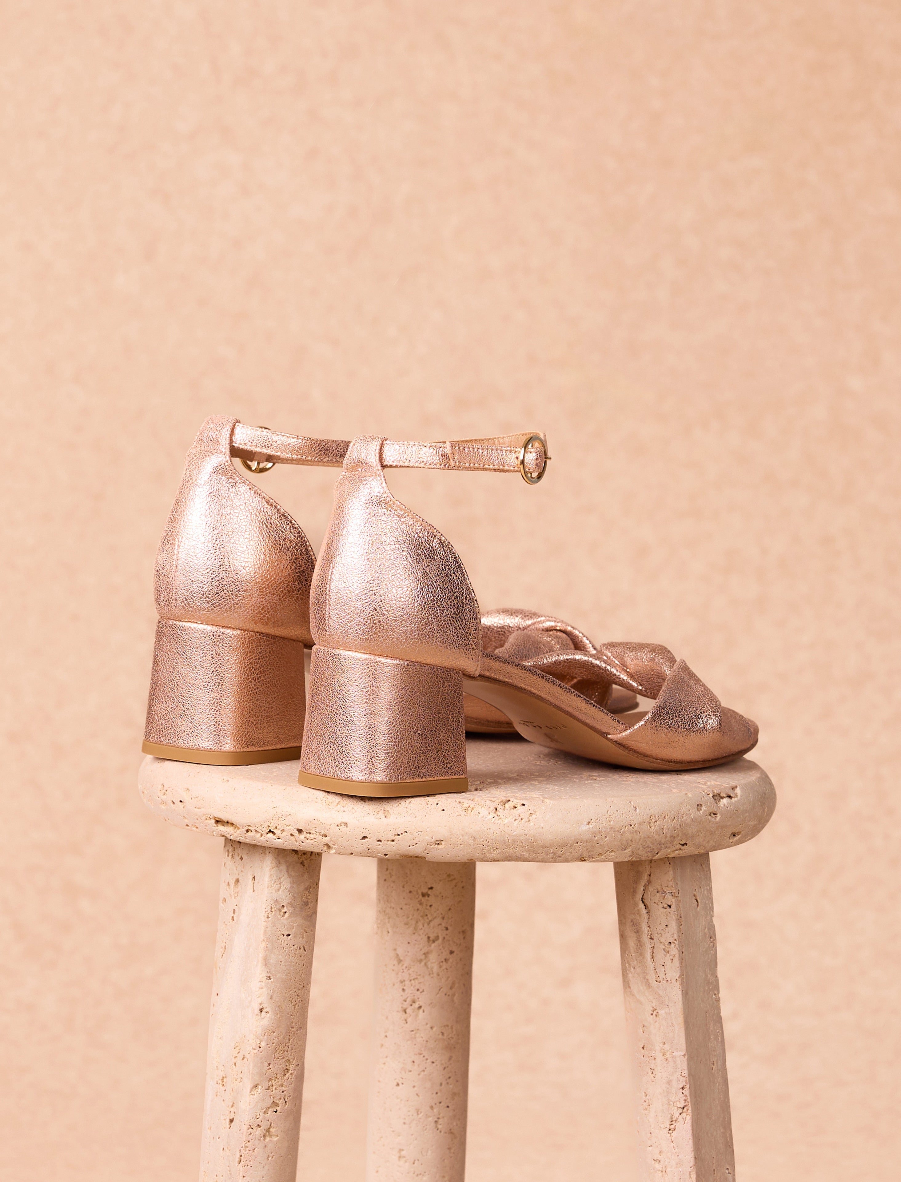 Maé Heeled Sandals - Blush - Women