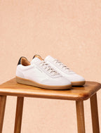 Sneakers À Lacets Sacha - Blanc & Noir - Femme