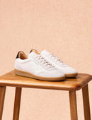 Sneakers À Lacets Sacha - Blanc & Noir - Femme