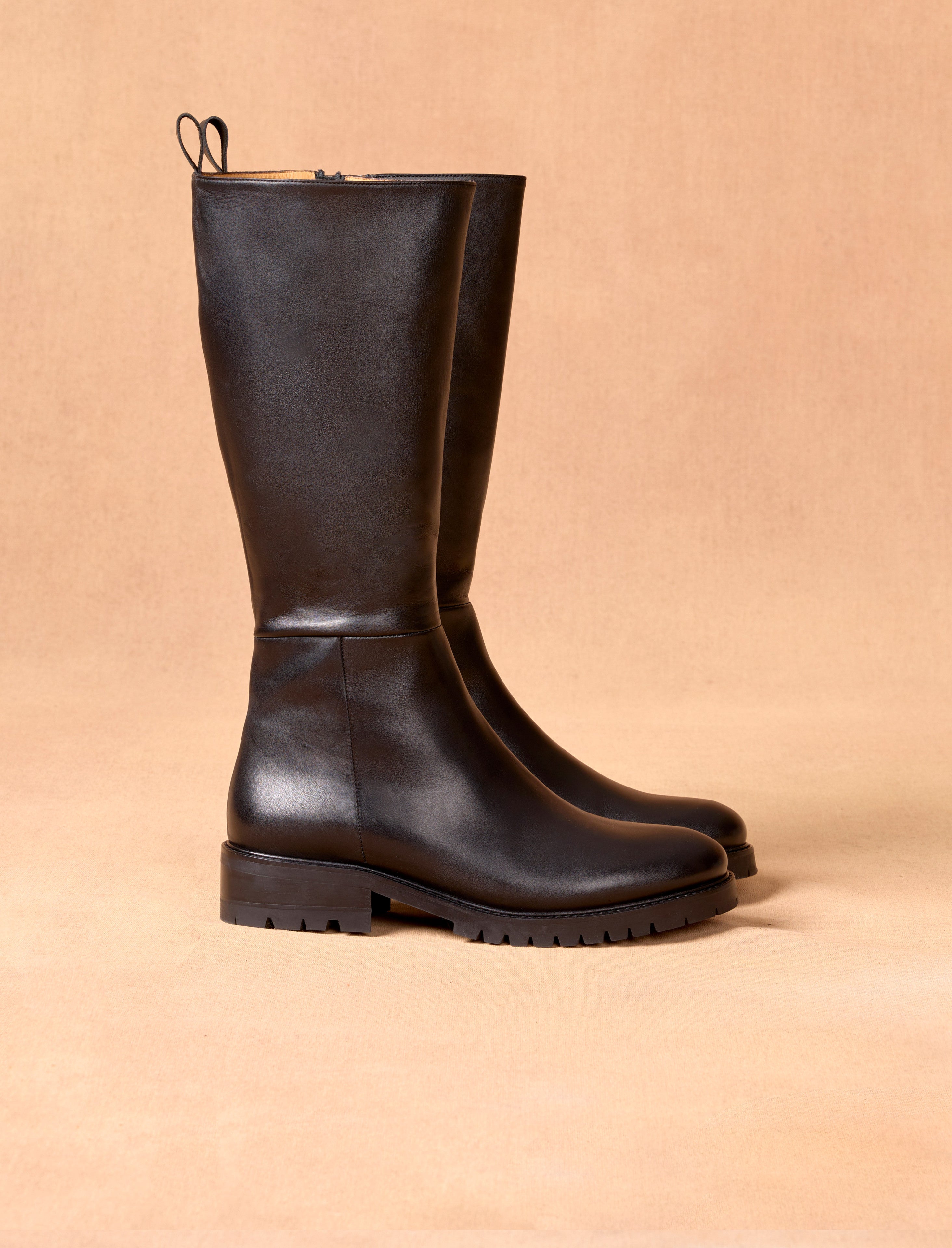 Pied De Biche - Ingrid Boots - Smooth Black - Women