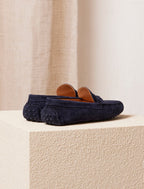 Pied De Biche - Mocassins Basile - Bleu Marine - Homme